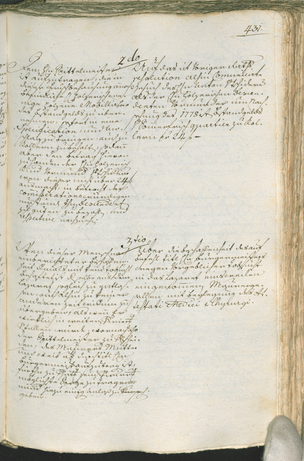 Civic Archives of Bozen-Bolzano - BOhisto Ratsprotokoll 1777/80 