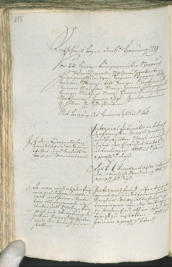 Archivio Storico della Città di Bolzano - BOhisto protocollo consiliare 1777/80 