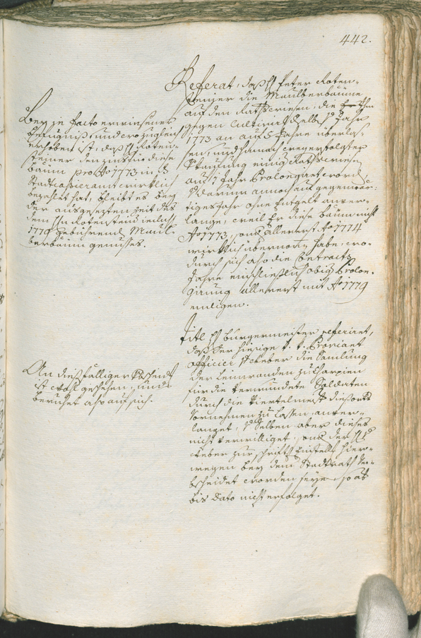 Civic Archives of Bozen-Bolzano - BOhisto Ratsprotokoll 1777/80 