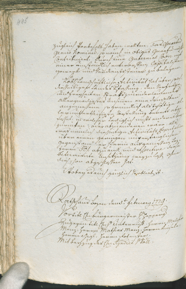 Civic Archives of Bozen-Bolzano - BOhisto Ratsprotokoll 1777/80 