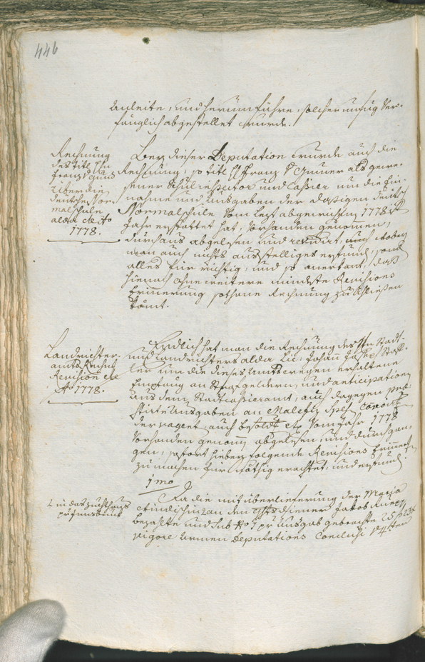 Civic Archives of Bozen-Bolzano - BOhisto Ratsprotokoll 1777/80 