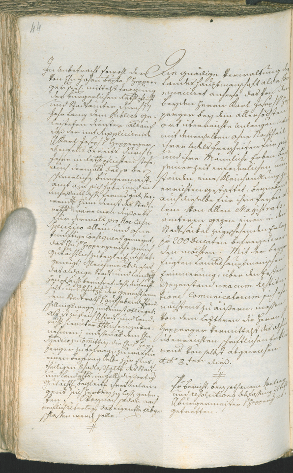 Civic Archives of Bozen-Bolzano - BOhisto Ratsprotokoll 1777/80 