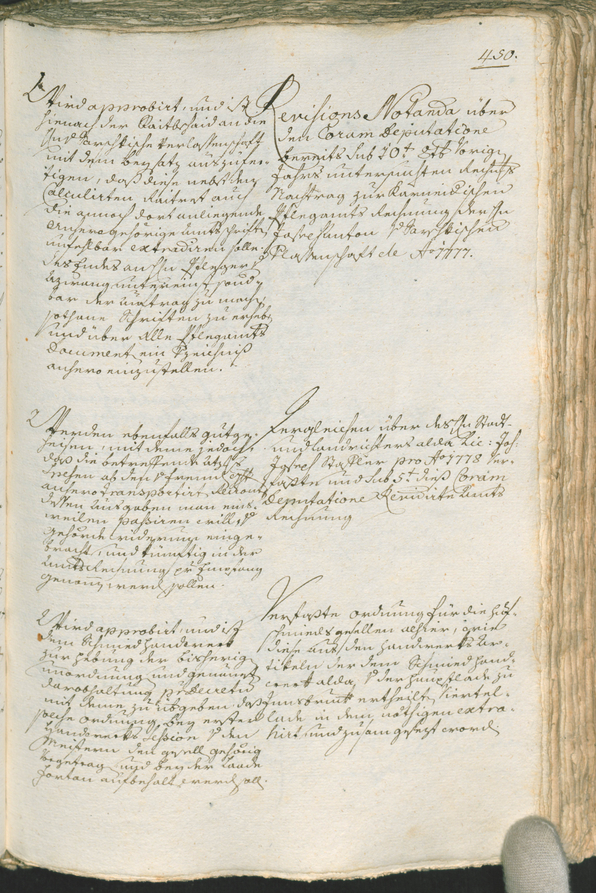 Civic Archives of Bozen-Bolzano - BOhisto Ratsprotokoll 1777/80 