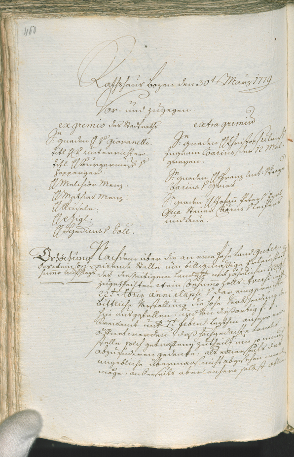 Civic Archives of Bozen-Bolzano - BOhisto Ratsprotokoll 1777/80 