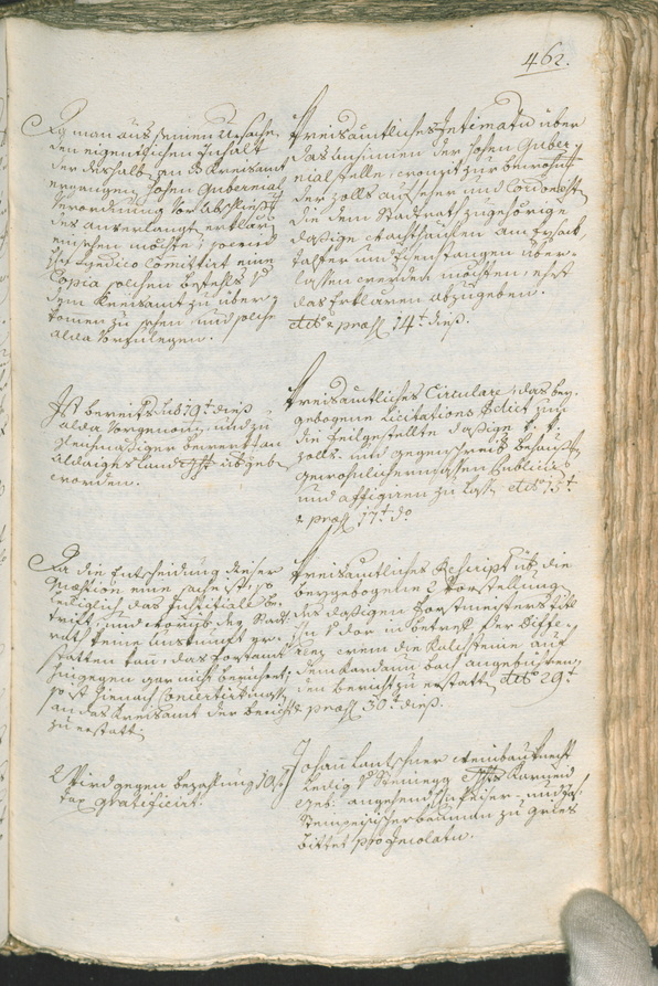 Civic Archives of Bozen-Bolzano - BOhisto Ratsprotokoll 1777/80 