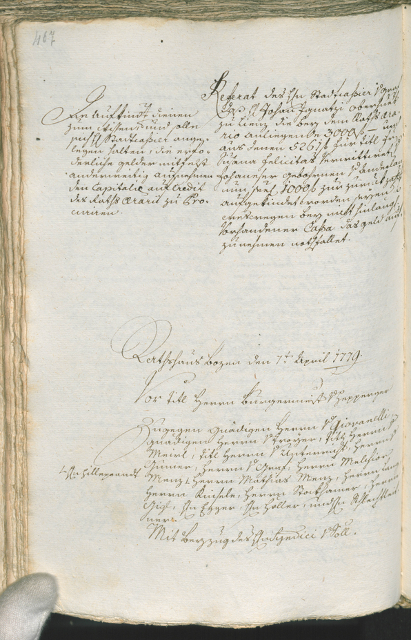 Civic Archives of Bozen-Bolzano - BOhisto Ratsprotokoll 1777/80 