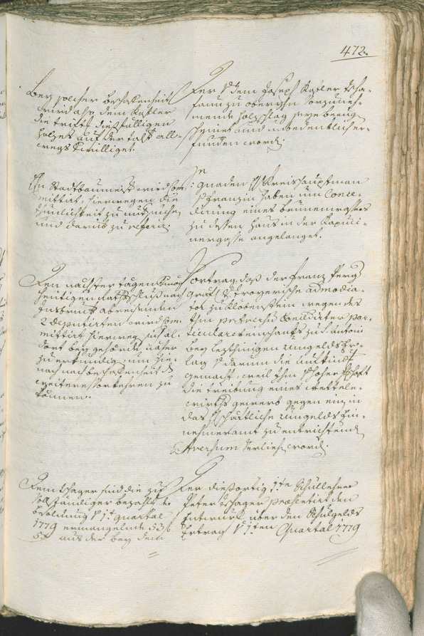 Civic Archives of Bozen-Bolzano - BOhisto Ratsprotokoll 1777/80 