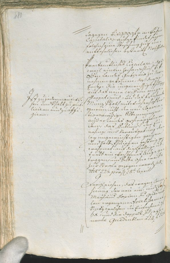 Archivio Storico della Città di Bolzano - BOhisto protocollo consiliare 1777/80 