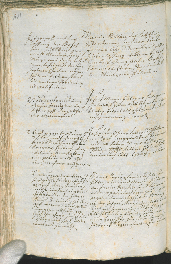 Civic Archives of Bozen-Bolzano - BOhisto Ratsprotokoll 1777/80 