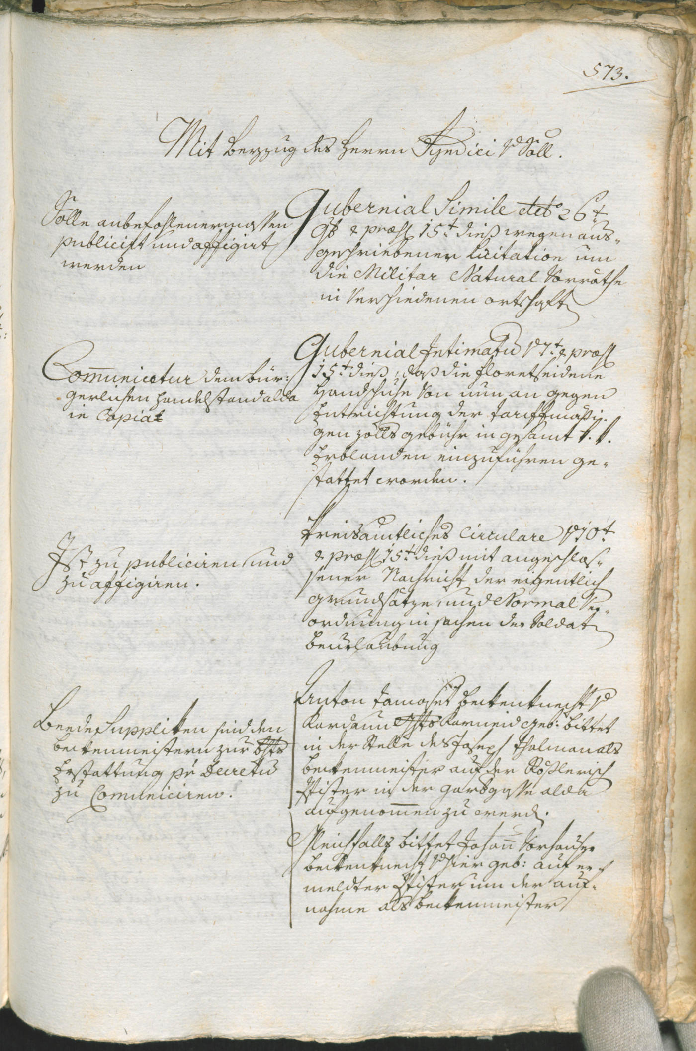 Civic Archives of Bozen-Bolzano - BOhisto Ratsprotokoll 1777/80 