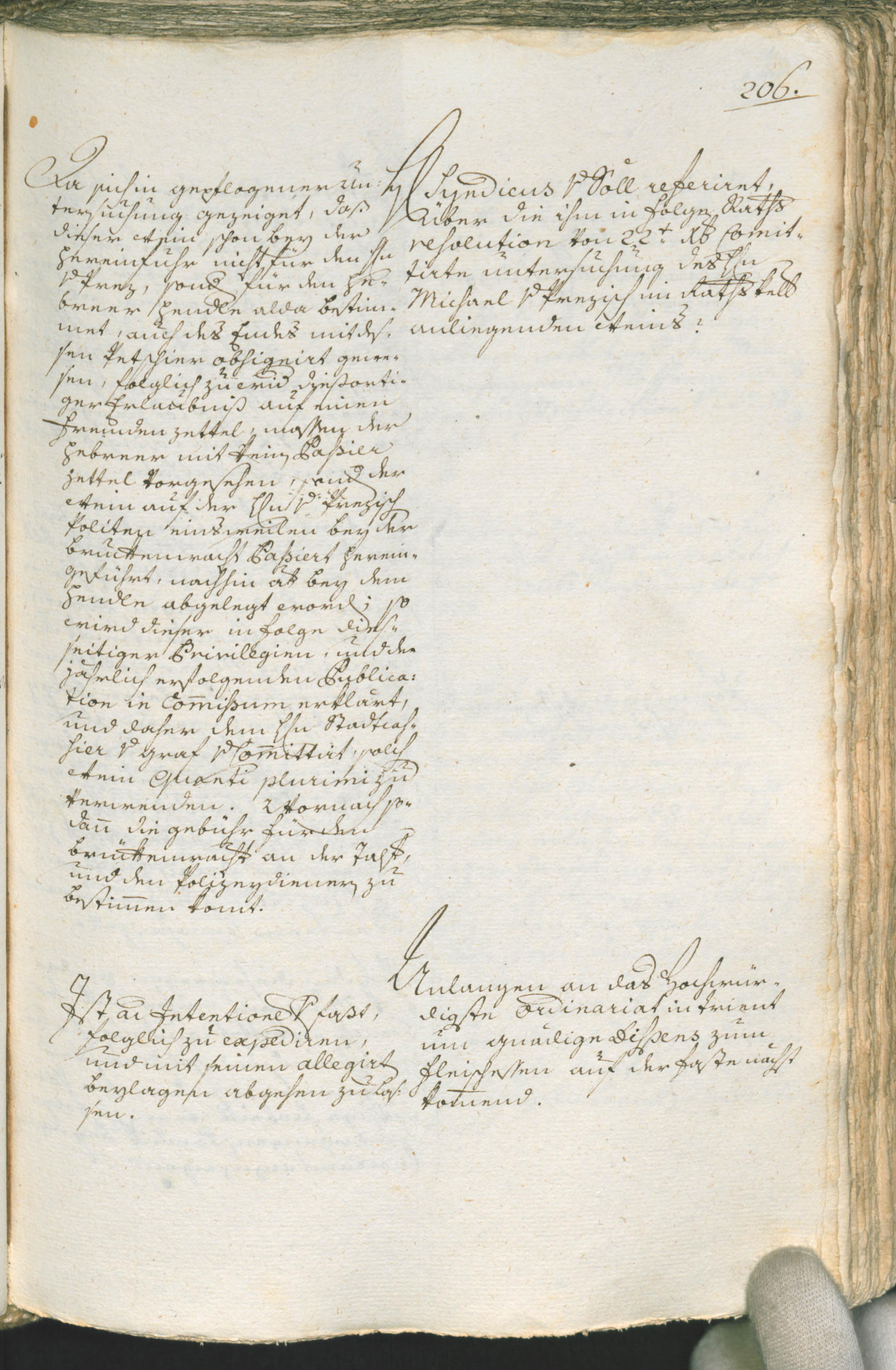 Stadtarchiv Bozen - BOhisto Ratsprotokoll 1777/80 