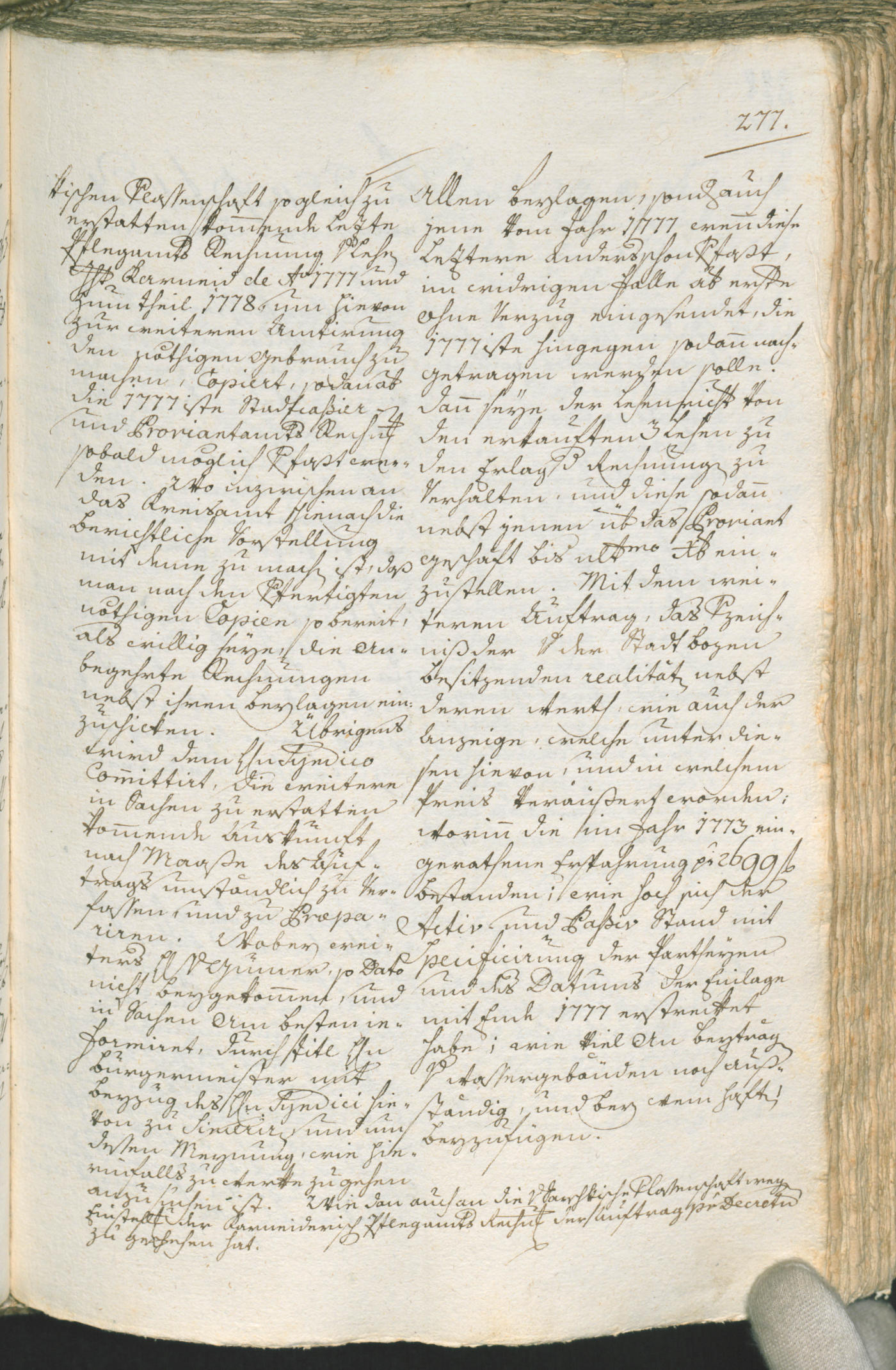 Civic Archives of Bozen-Bolzano - BOhisto Ratsprotokoll 1777/80 