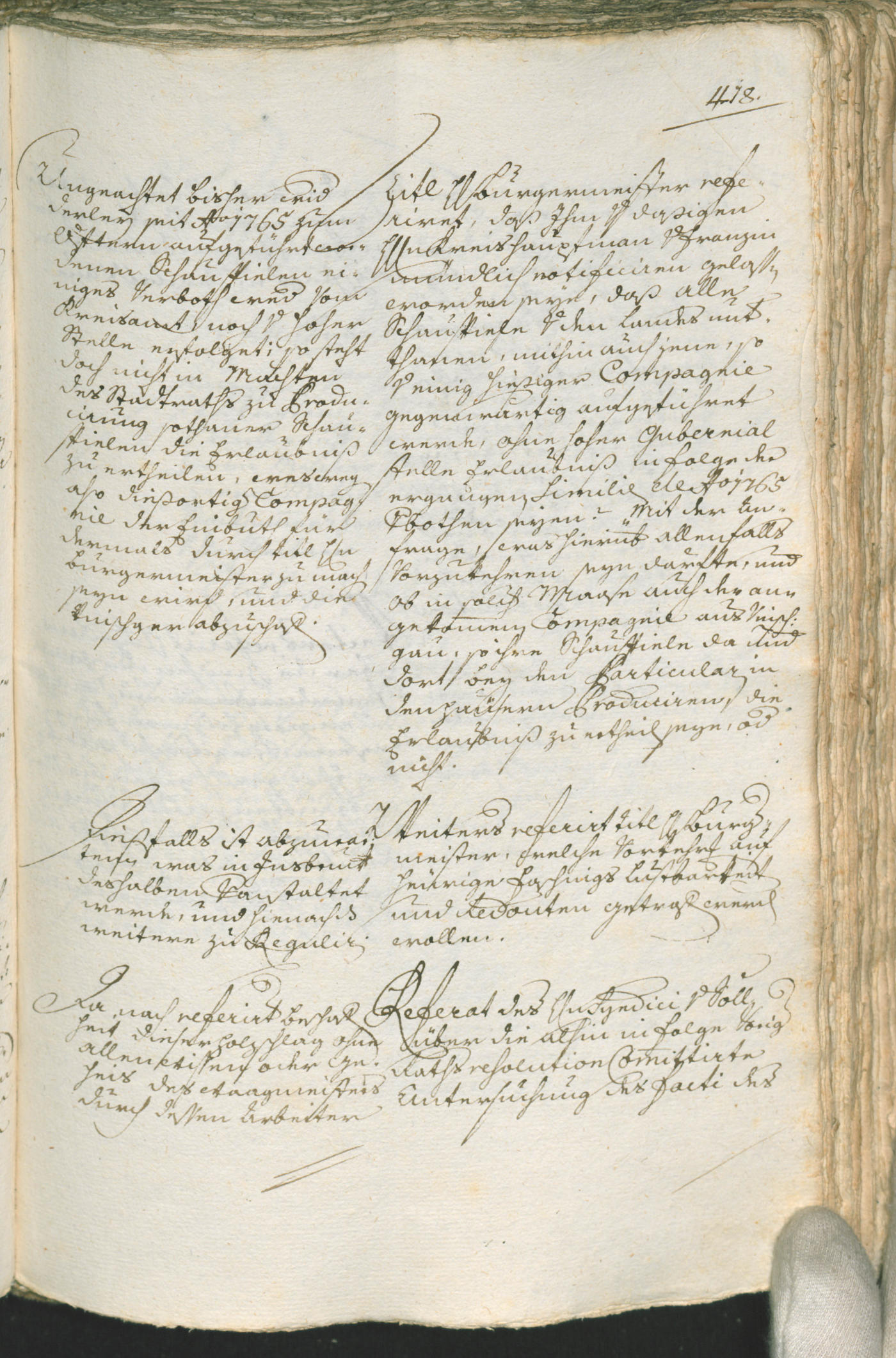 Archivio Storico della Città di Bolzano - BOhisto protocollo consiliare 1777/80 