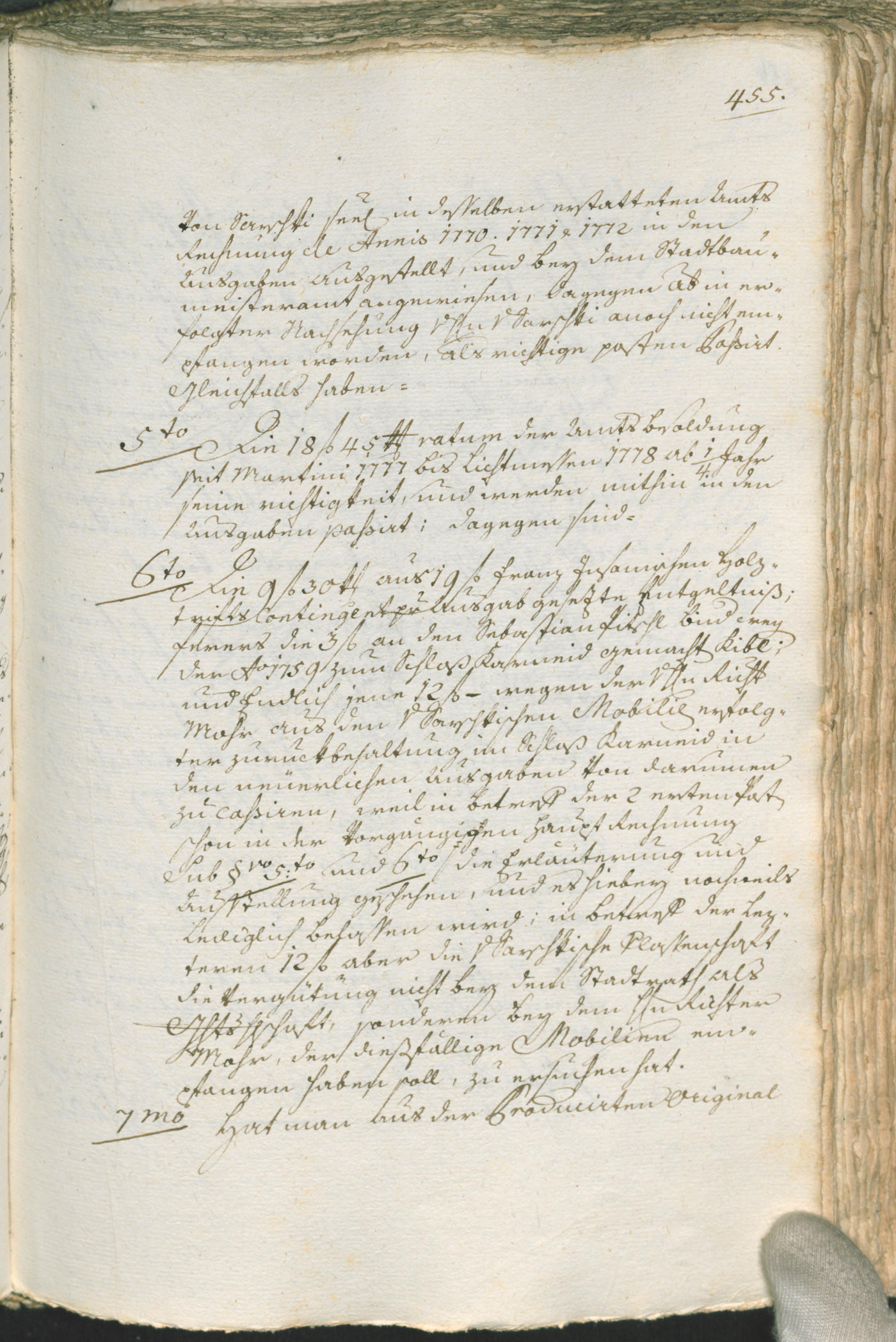Civic Archives of Bozen-Bolzano - BOhisto Ratsprotokoll 1777/80 