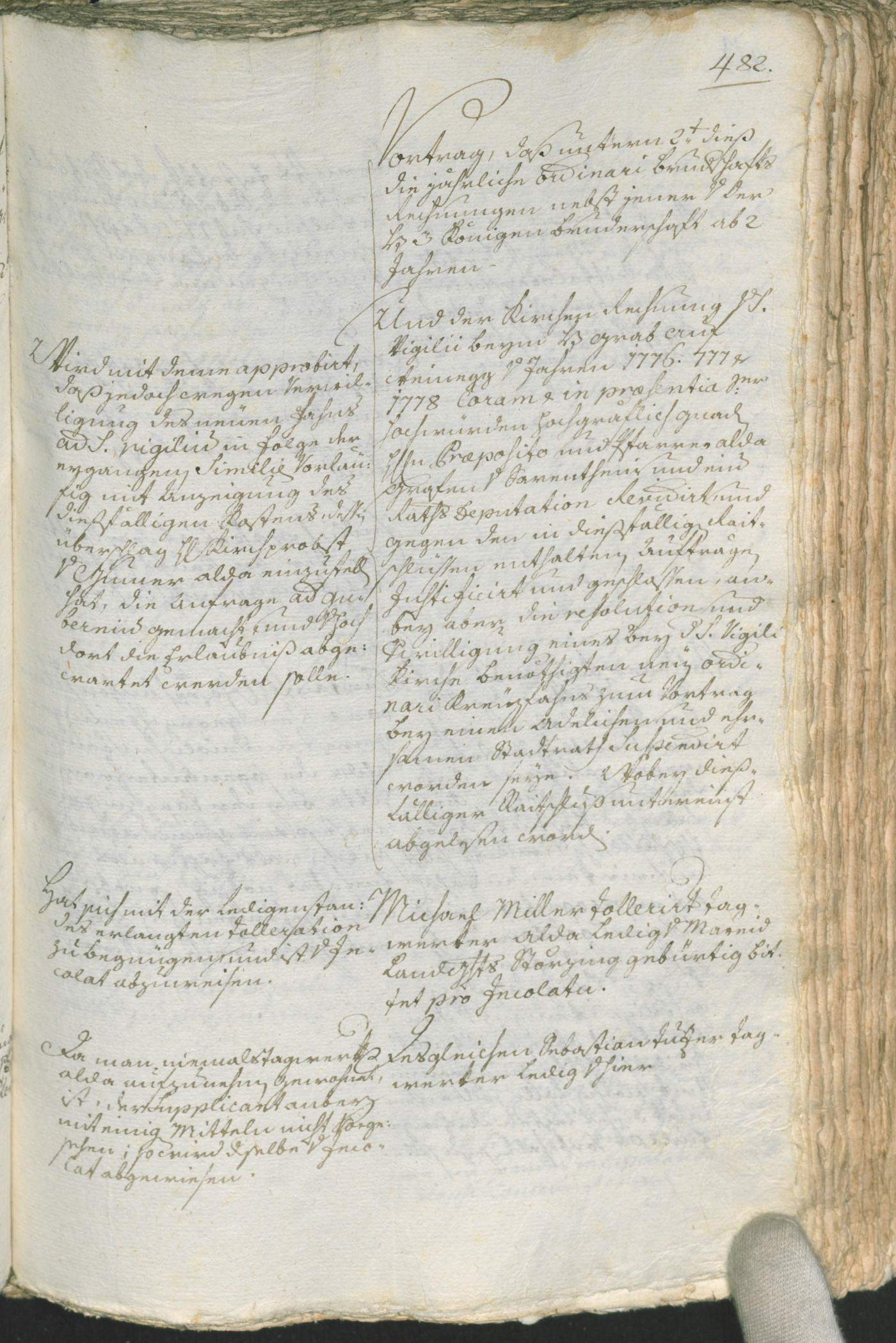 Civic Archives of Bozen-Bolzano - BOhisto Ratsprotokoll 1777/80 