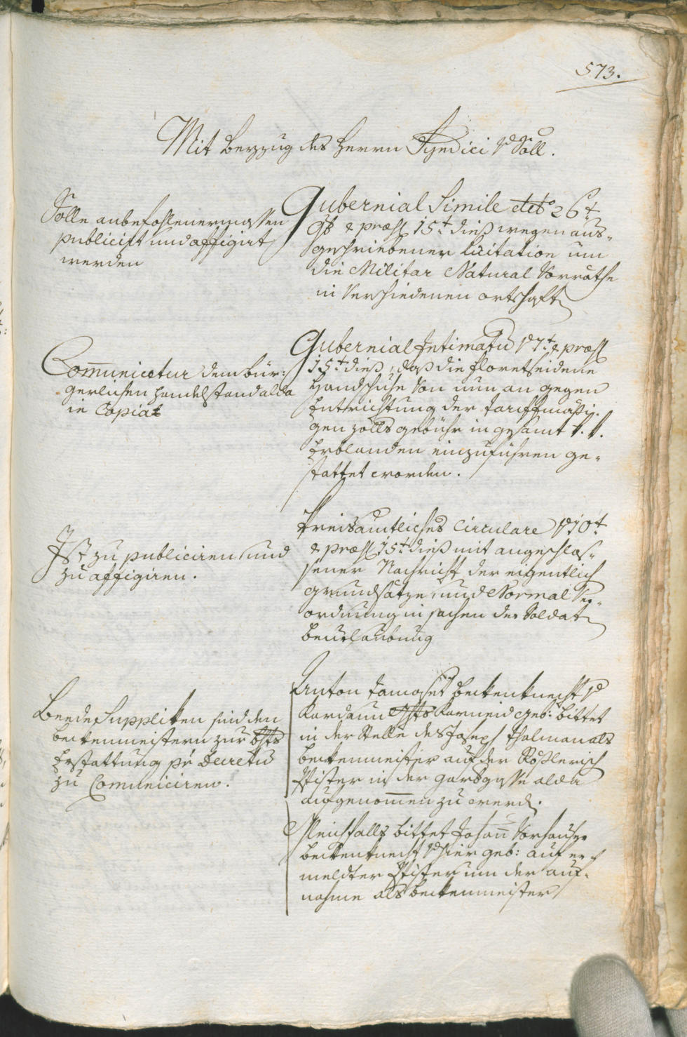 Civic Archives of Bozen-Bolzano - BOhisto Ratsprotokoll 1777/80 