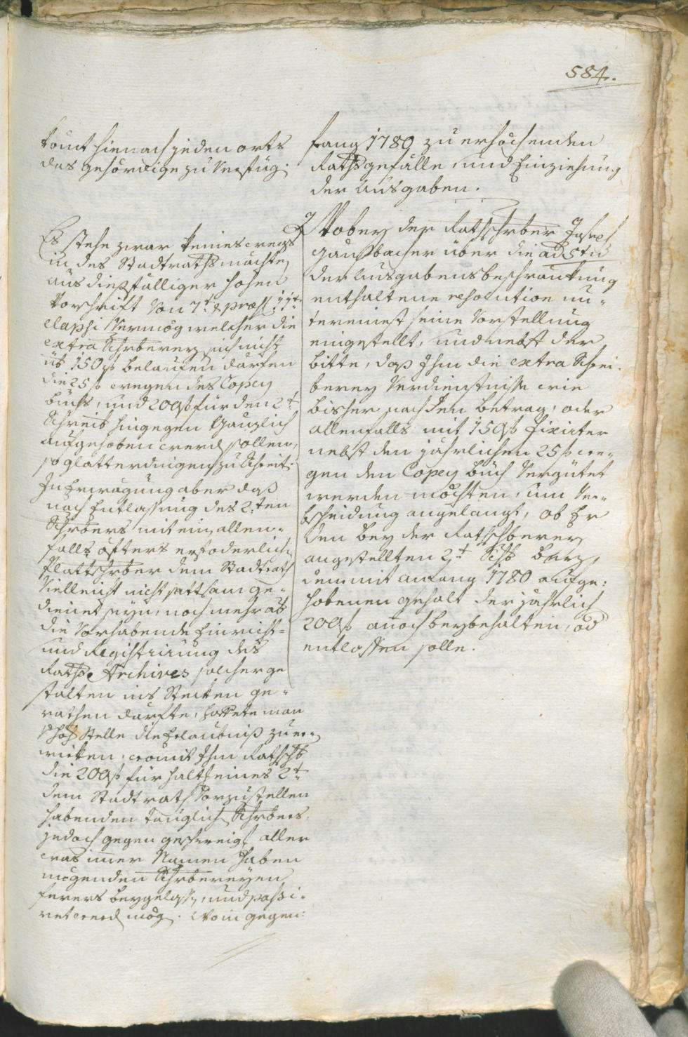 Civic Archives of Bozen-Bolzano - BOhisto Ratsprotokoll 1777/80 