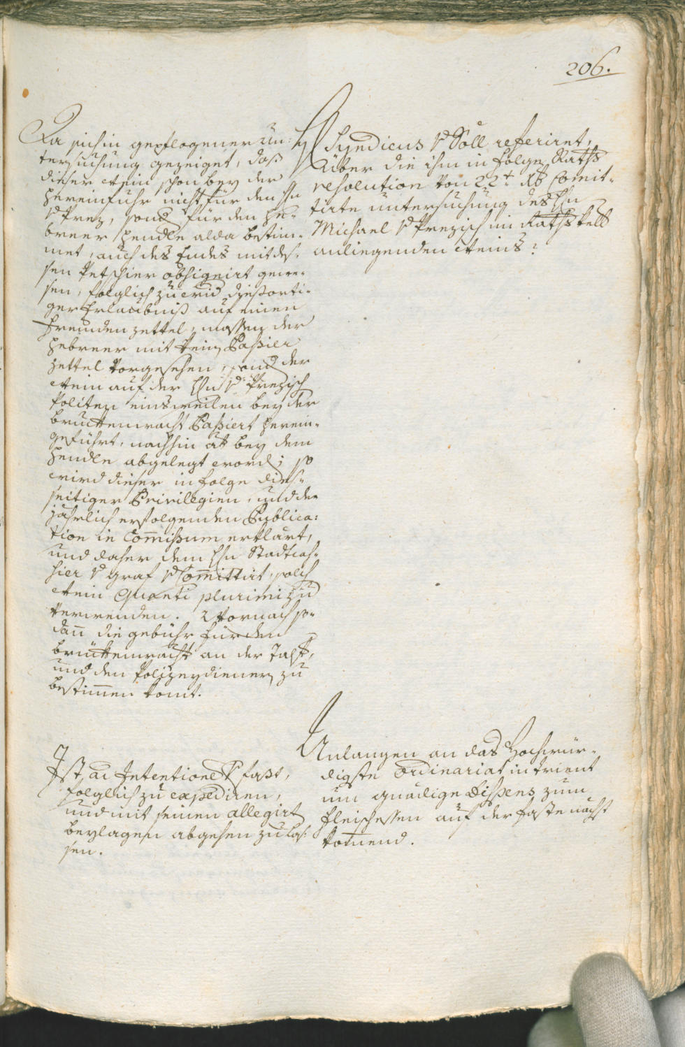 Stadtarchiv Bozen - BOhisto Ratsprotokoll 1777/80 