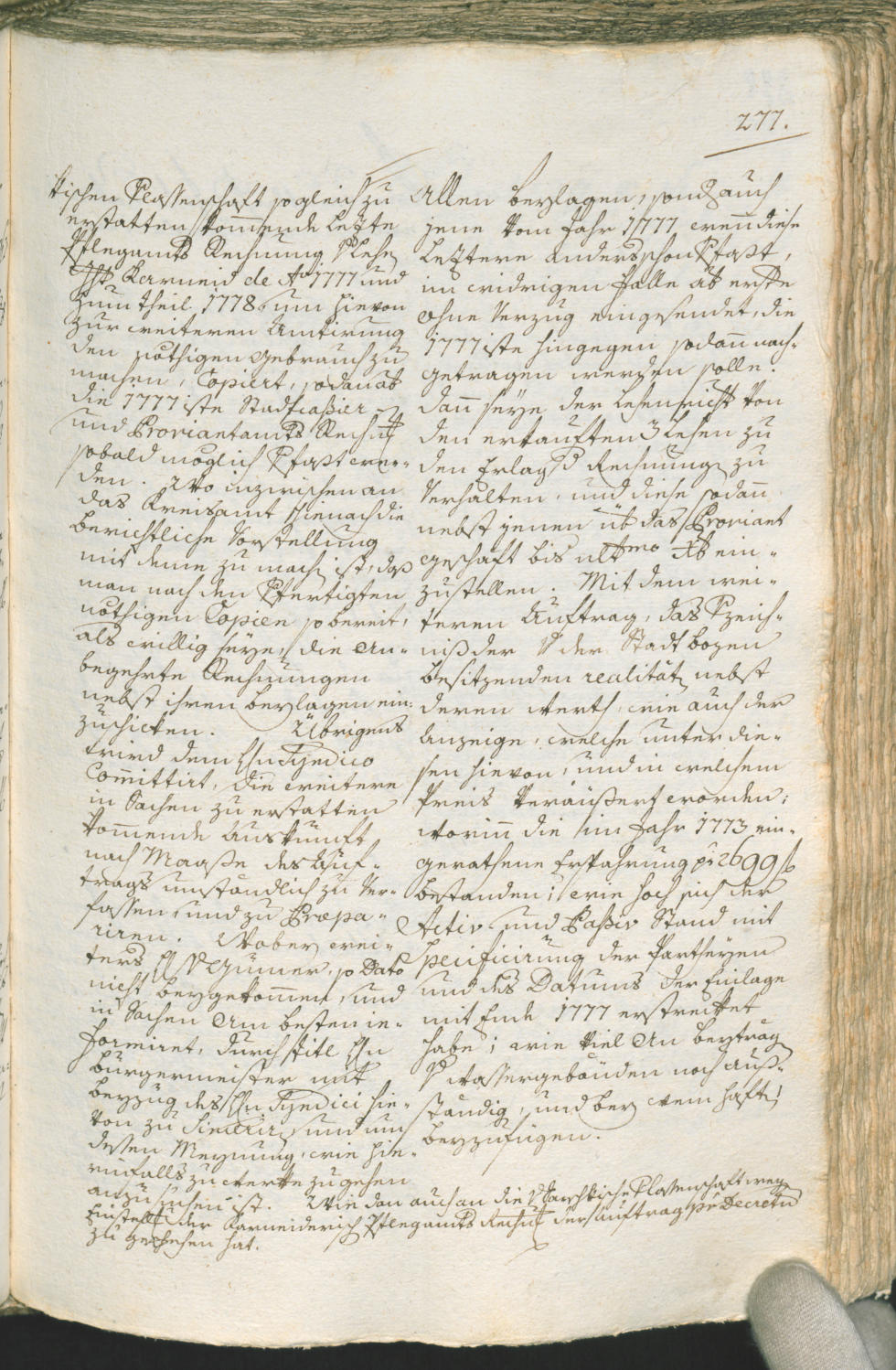 Civic Archives of Bozen-Bolzano - BOhisto Ratsprotokoll 1777/80 