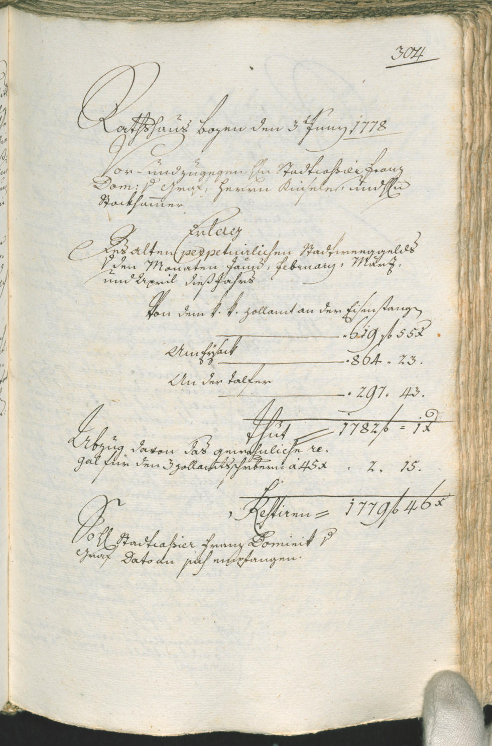 Civic Archives of Bozen-Bolzano - BOhisto Ratsprotokoll 1777/80 