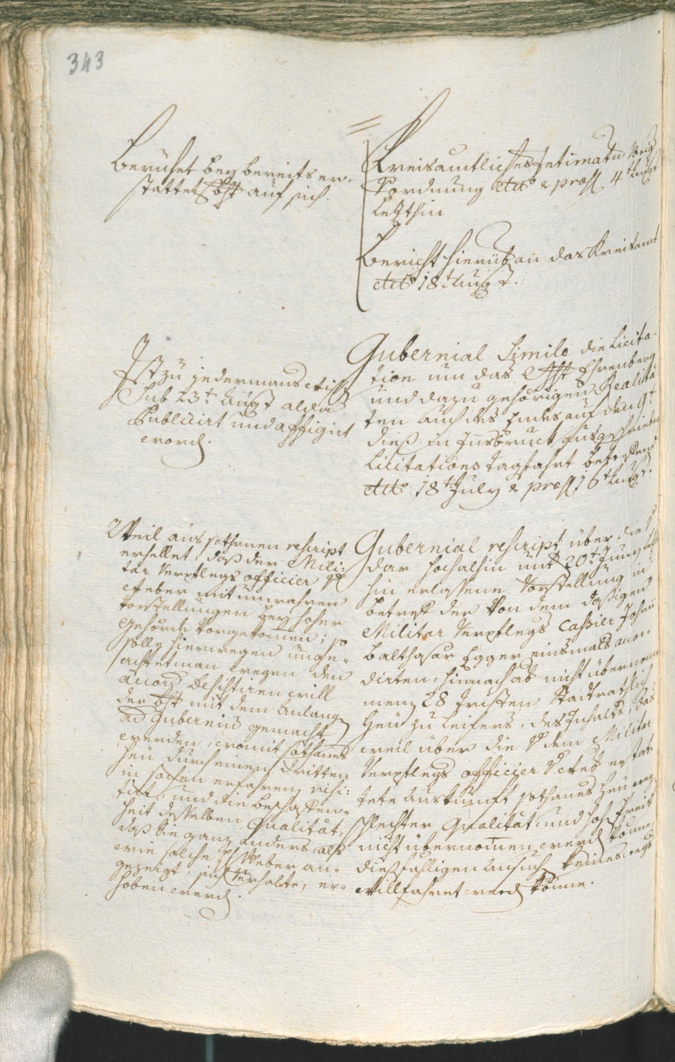 Stadtarchiv Bozen - BOhisto Ratsprotokoll 1777/80 
