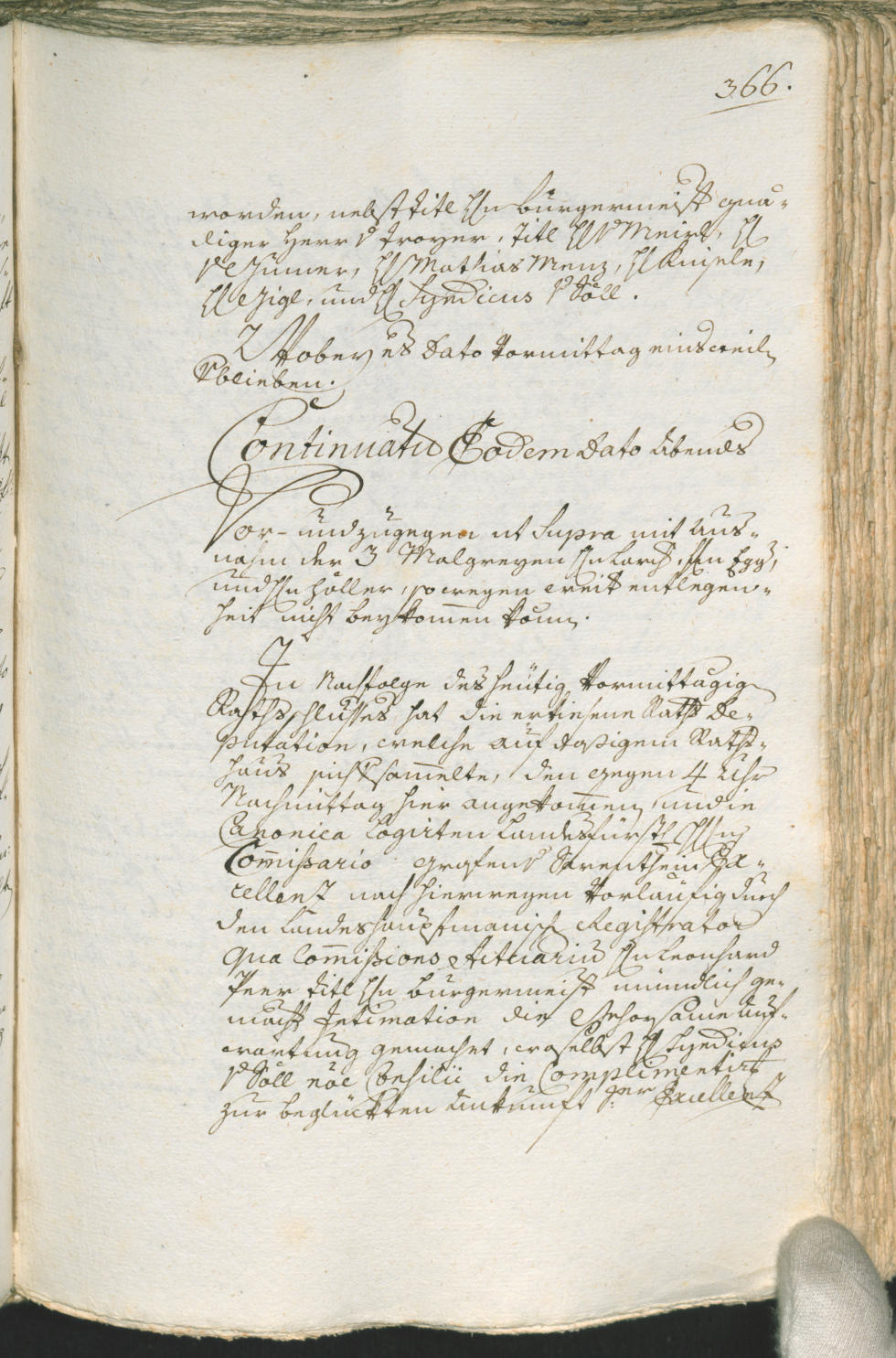 Stadtarchiv Bozen - BOhisto Ratsprotokoll 1777/80 
