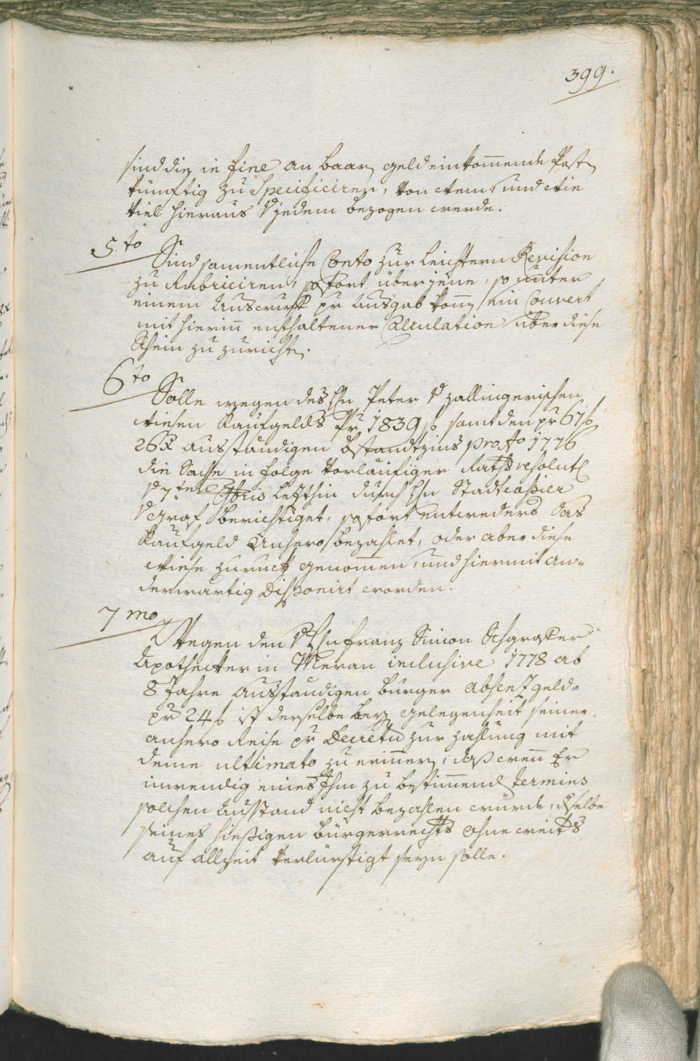 Stadtarchiv Bozen - BOhisto Ratsprotokoll 1777/80 