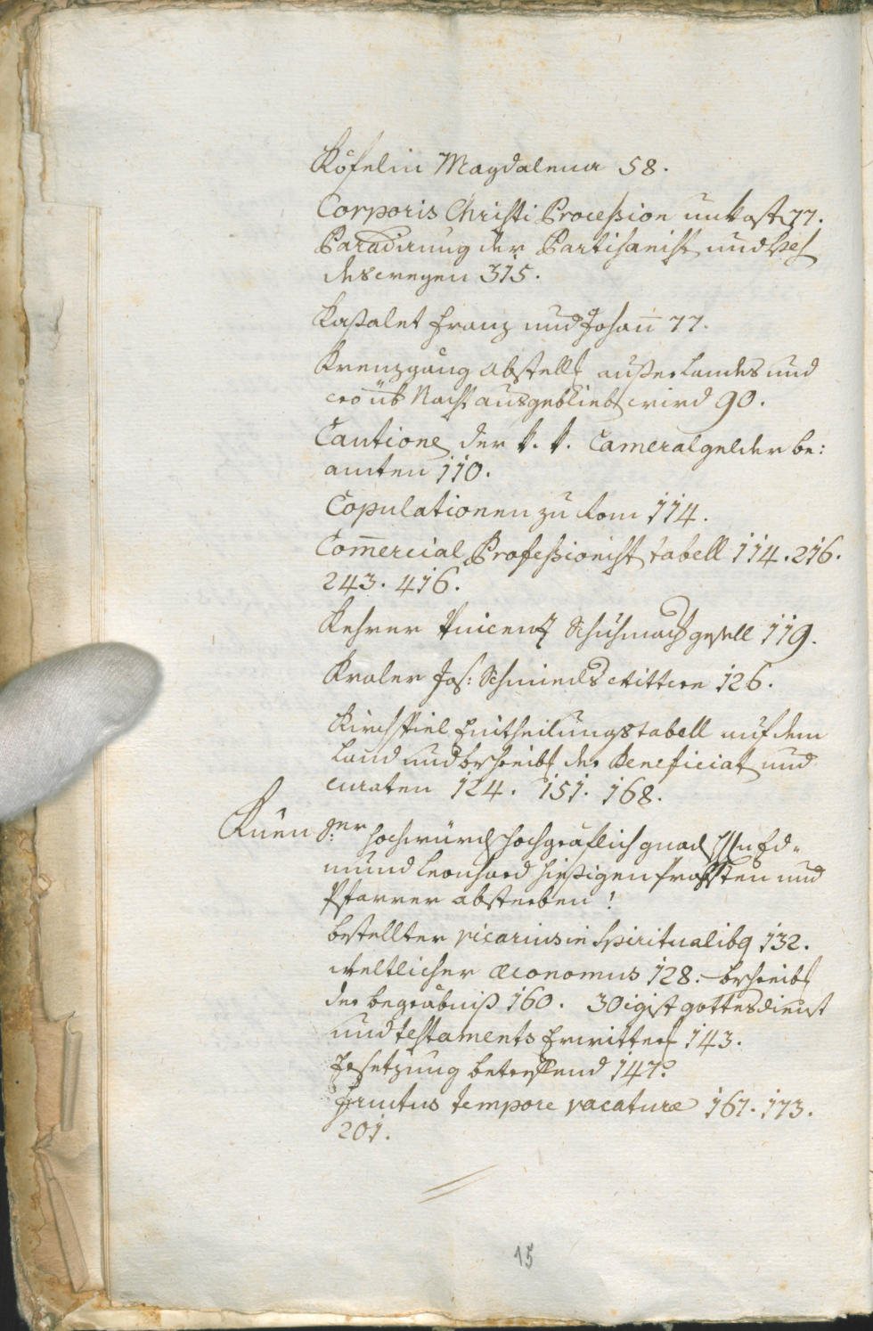 Stadtarchiv Bozen - BOhisto Ratsprotokoll 1777/80 