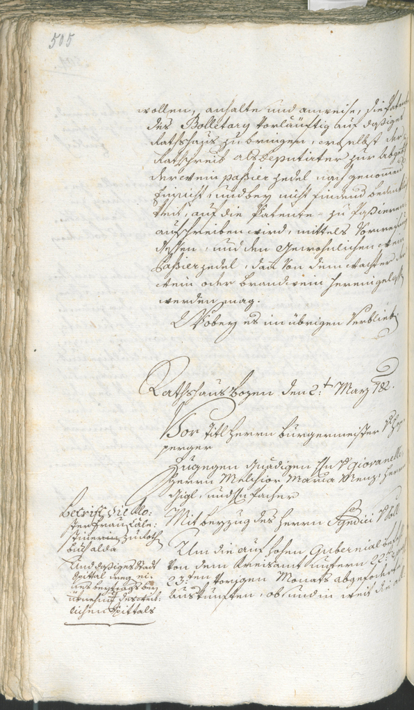 Civic Archives of Bozen-Bolzano - BOhisto Ratsprotokoll 1780/83 