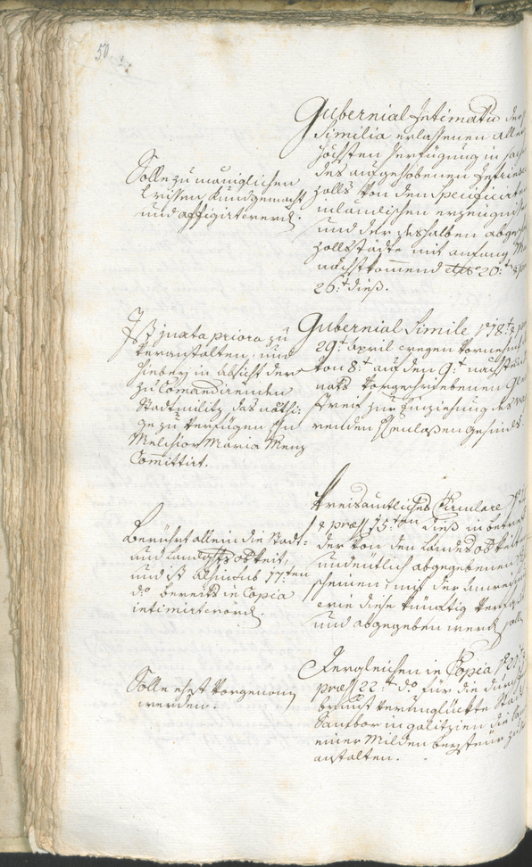 Stadtarchiv Bozen - BOhisto Ratsprotokoll 1780/83 