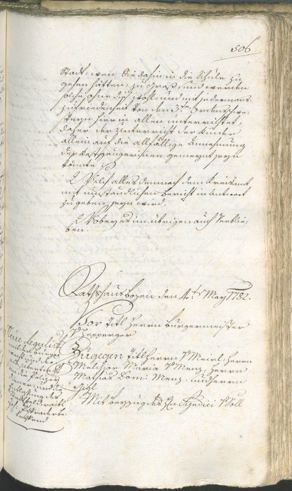 Civic Archives of Bozen-Bolzano - BOhisto Ratsprotokoll 1780/83 