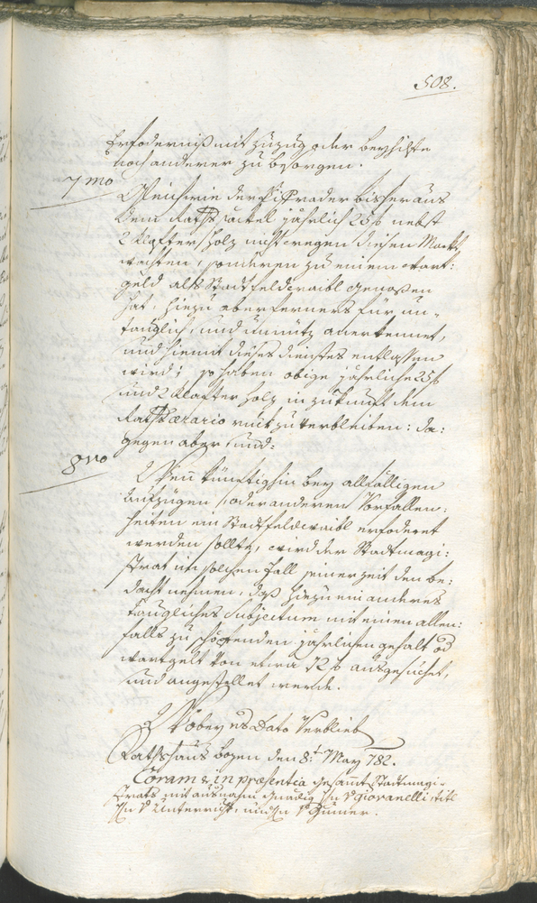 Archivio Storico della Città di Bolzano - BOhisto protocollo consiliare 1780/83 