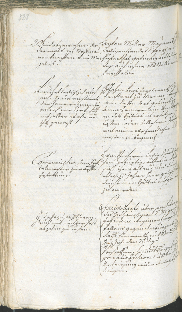 Civic Archives of Bozen-Bolzano - BOhisto Ratsprotokoll 1780/83 