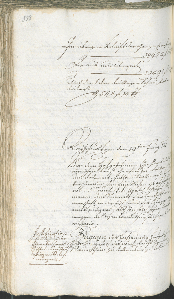 Civic Archives of Bozen-Bolzano - BOhisto Ratsprotokoll 1780/83 