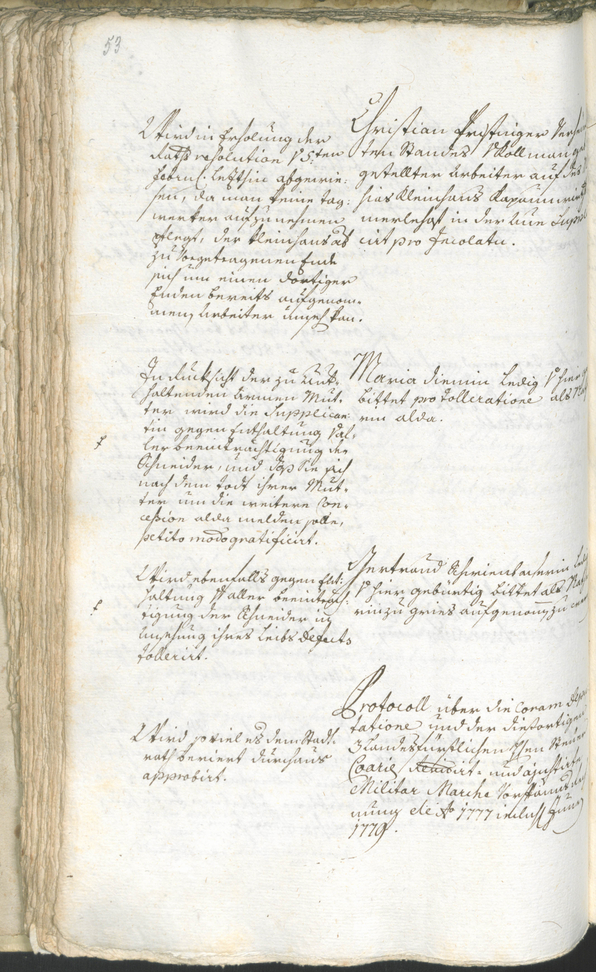 Archivio Storico della Città di Bolzano - BOhisto protocollo consiliare 1780/83 