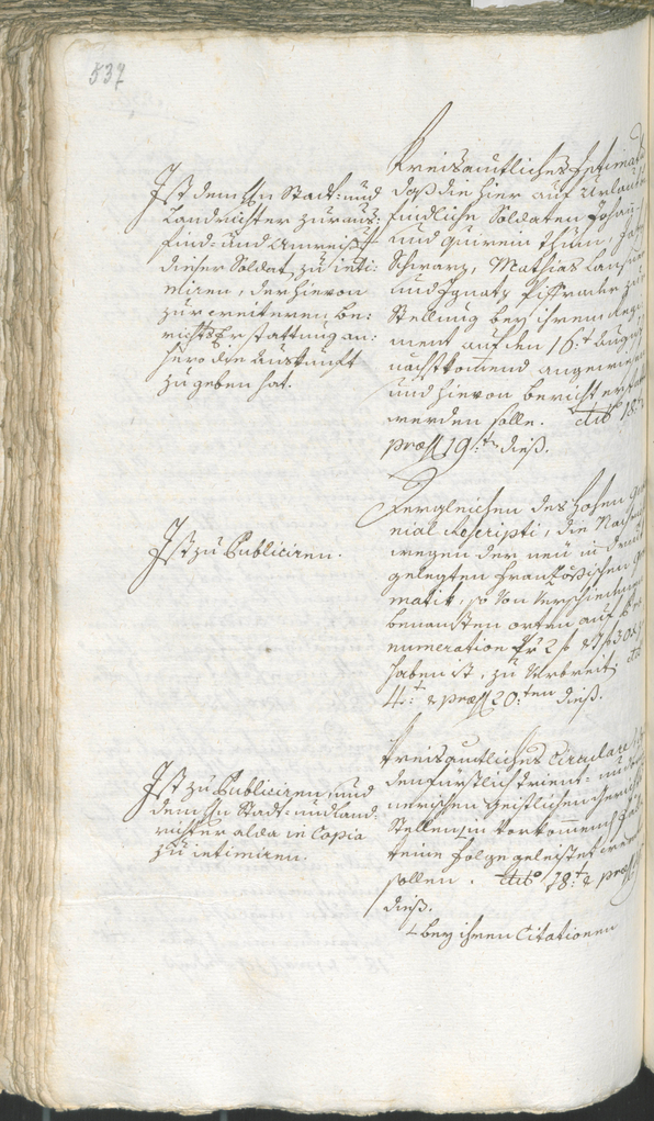 Stadtarchiv Bozen - BOhisto Ratsprotokoll 1780/83 