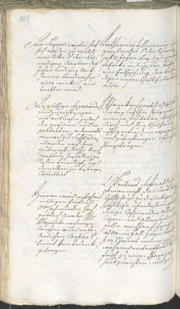 Stadtarchiv Bozen - BOhisto Ratsprotokoll 1780/83 