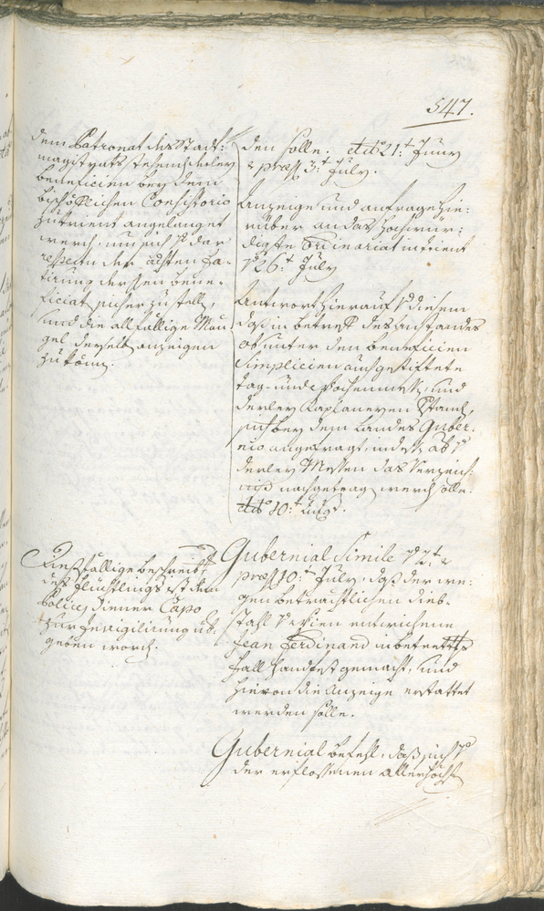 Stadtarchiv Bozen - BOhisto Ratsprotokoll 1780/83 