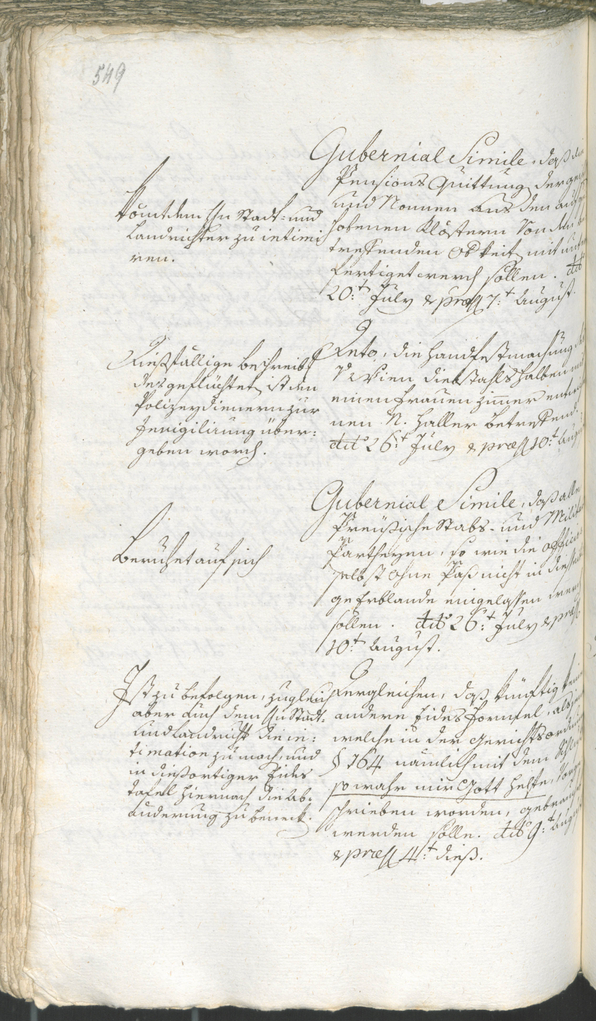 Civic Archives of Bozen-Bolzano - BOhisto Ratsprotokoll 1780/83 