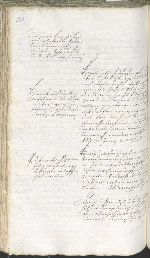 Stadtarchiv Bozen - BOhisto Ratsprotokoll 1780/83 