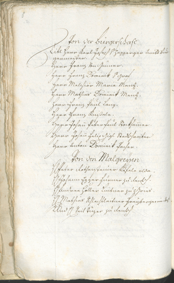 Civic Archives of Bozen-Bolzano - BOhisto Ratsprotokoll 1780/83 