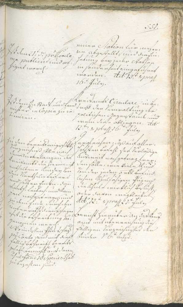 Stadtarchiv Bozen - BOhisto Ratsprotokoll 1780/83 