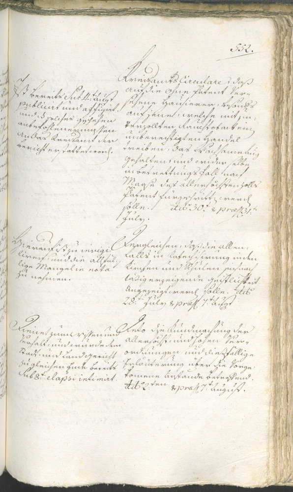 Civic Archives of Bozen-Bolzano - BOhisto Ratsprotokoll 1780/83 