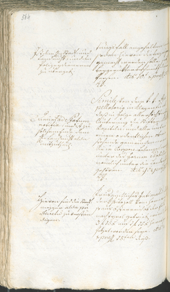 Stadtarchiv Bozen - BOhisto Ratsprotokoll 1780/83 