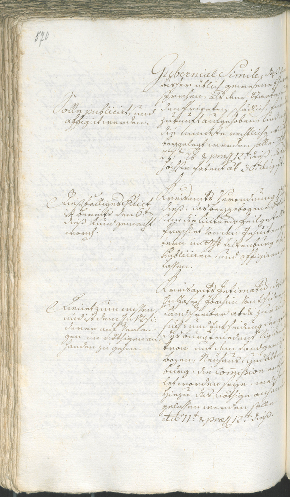 Stadtarchiv Bozen - BOhisto Ratsprotokoll 1780/83 