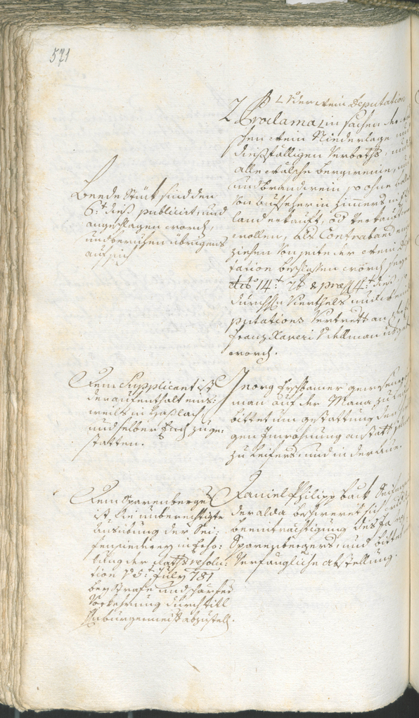 Civic Archives of Bozen-Bolzano - BOhisto Ratsprotokoll 1780/83 