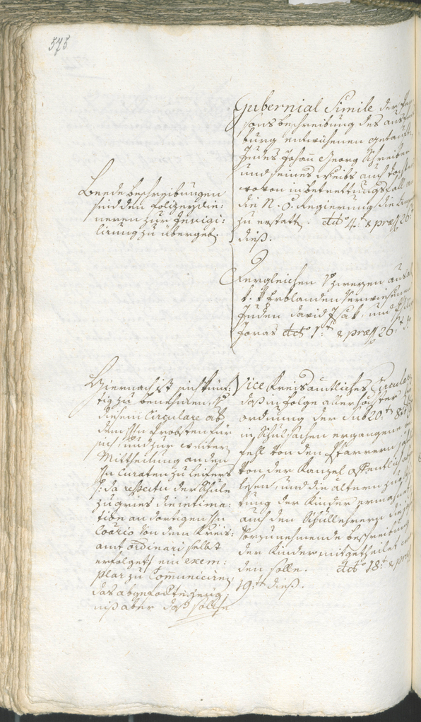 Stadtarchiv Bozen - BOhisto Ratsprotokoll 1780/83 