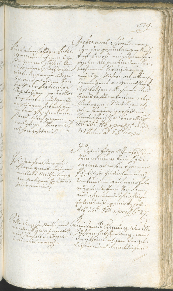 Stadtarchiv Bozen - BOhisto Ratsprotokoll 1780/83 