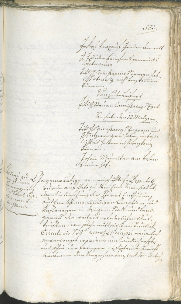 Stadtarchiv Bozen - BOhisto Ratsprotokoll 1780/83 