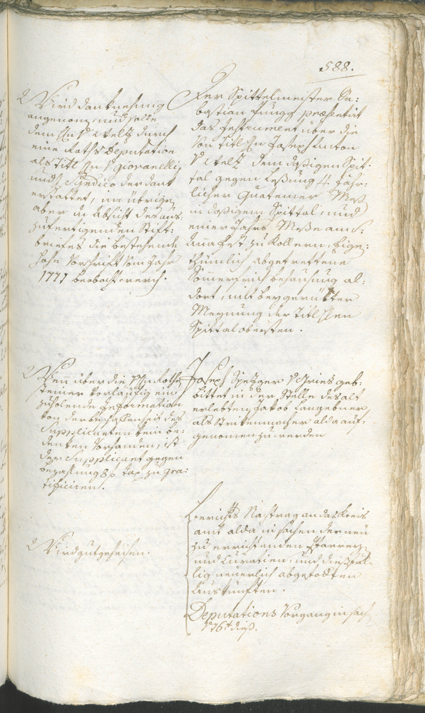 Civic Archives of Bozen-Bolzano - BOhisto Ratsprotokoll 1780/83 